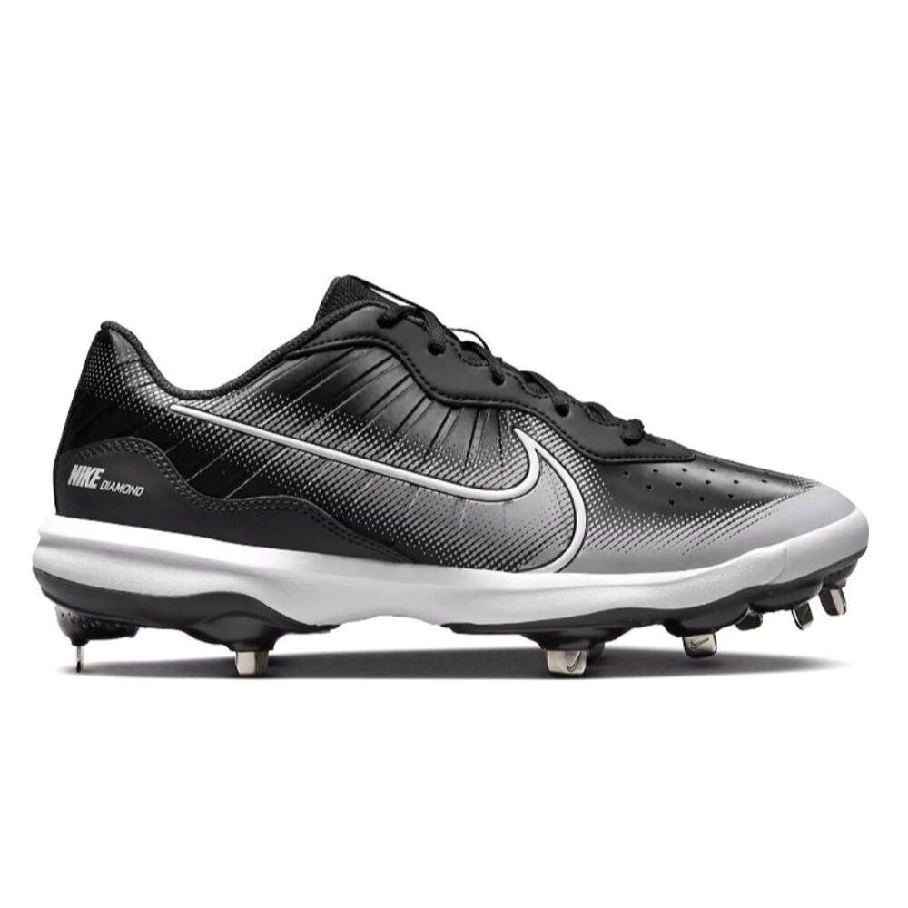 Nike Men's Size 13 Alpha Huarache‎ Varsity 4 Low Metal Baseball Cleats